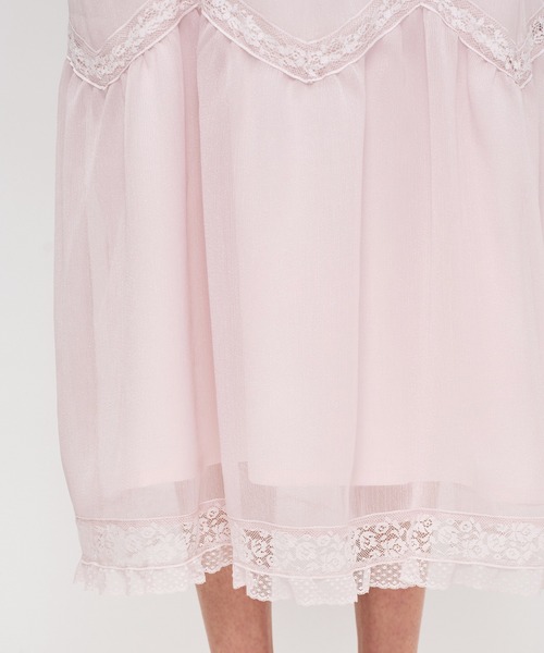 ME COUTURE（ミークチュール）の「レースMIXバリエドレス（ワンピース・レディース・アイボリー/ベビーピンク・00/FREE）」の19枚目の写真