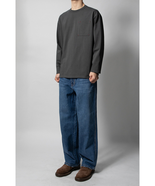 HORLISUN(ホーリーサン)の「Blueborn Tapered Nep Denim Pants Normal Navy(デニムパンツ・レディース・その他・SMALL/MEDIUM/LARGE)」の4枚目の写真