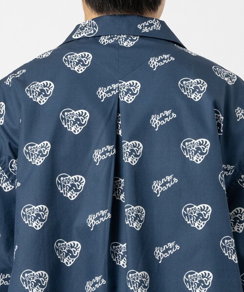 KENZO(ケンゾー)の「FE65CH1119P4 HAWAIIAN S/S SHIRT(シャツ/ブラウス・メンズ・ネイビー・L/M)」の9枚目の写真