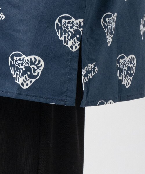 KENZO(ケンゾー)の「FE65CH1119P4 HAWAIIAN S/S SHIRT(シャツ/ブラウス・メンズ・ネイビー・L/M)」の3枚目の写真