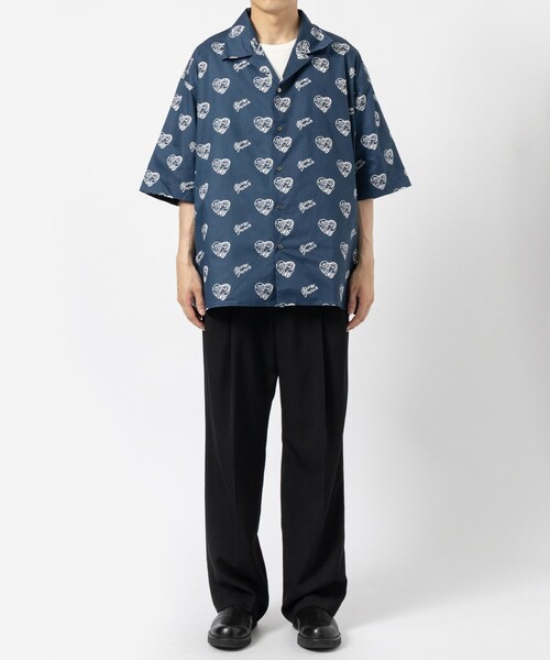 KENZO(ケンゾー)の「FE65CH1119P4 HAWAIIAN S/S SHIRT(シャツ/ブラウス・メンズ・ネイビー・L/M)」の4枚目の写真