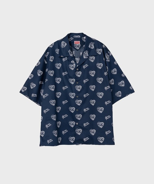 KENZO(ケンゾー)の「FE65CH1119P4 HAWAIIAN S/S SHIRT(シャツ/ブラウス・メンズ・ネイビー・L/M)」の1枚目の写真