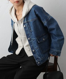 COLONY 2139（コロニートゥーワンスリーナイン）の「12.5OZノーカラーデニムジャケット（デニムジャケット）」