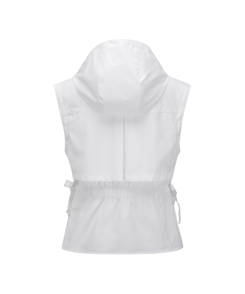 ANEW GOLF（アニューゴルフ）の「W WAIST SHIRRING HOODY VT_OW（ベスト・レディース・その他・MEDIUM/SMALL/X-SMALL）」の2枚目の写真