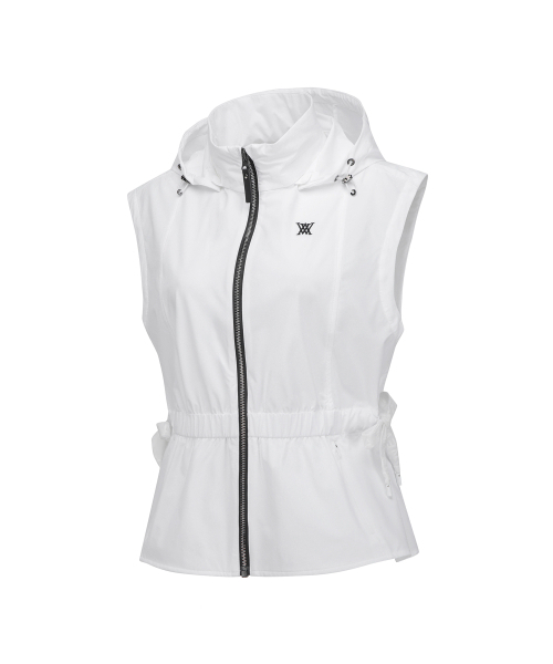 ANEW GOLF（アニューゴルフ）の「W WAIST SHIRRING HOODY VT_OW（ベスト・レディース・その他・MEDIUM/SMALL/X-SMALL）」の3枚目の写真