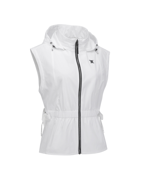 ANEW GOLF（アニューゴルフ）の「W WAIST SHIRRING HOODY VT_OW（ベスト・レディース・その他・MEDIUM/SMALL/X-SMALL）」の4枚目の写真