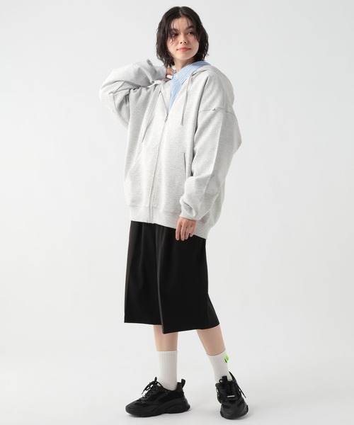 GEORGE'S(ジョージズ)の「ダンボールZIPフーディー(パーカー・メンズ・ネイビー/杢グレー・MEDIUM/LARGE)」の15枚目の写真
