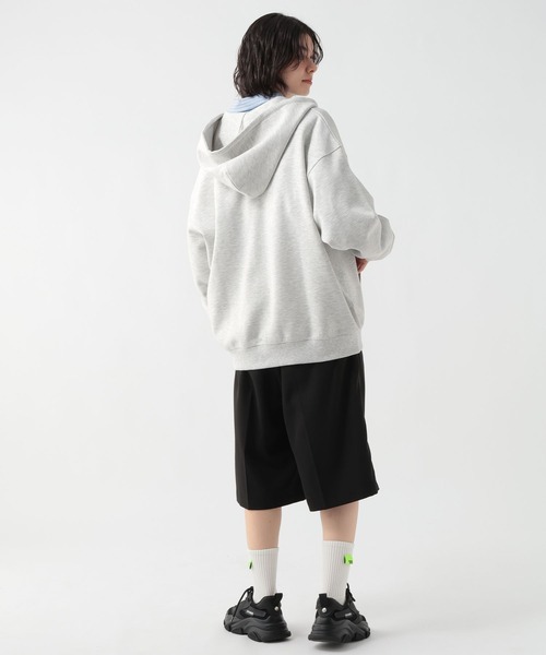 GEORGE'S(ジョージズ)の「ダンボールZIPフーディー(パーカー・メンズ・ネイビー/杢グレー・MEDIUM/LARGE)」の18枚目の写真