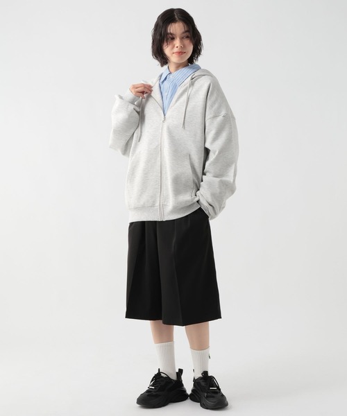 GEORGE'S(ジョージズ)の「ダンボールZIPフーディー(パーカー・メンズ・ネイビー/杢グレー・MEDIUM/LARGE)」の16枚目の写真