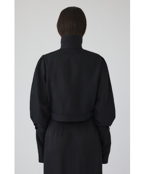 RIM.ARK（リムアーク）の「Zip-up puff JK ジップアップパフジャケット（ナイロンジャケット・レディース・ブラック/ライトグリーン・FREE）」の19枚目の写真