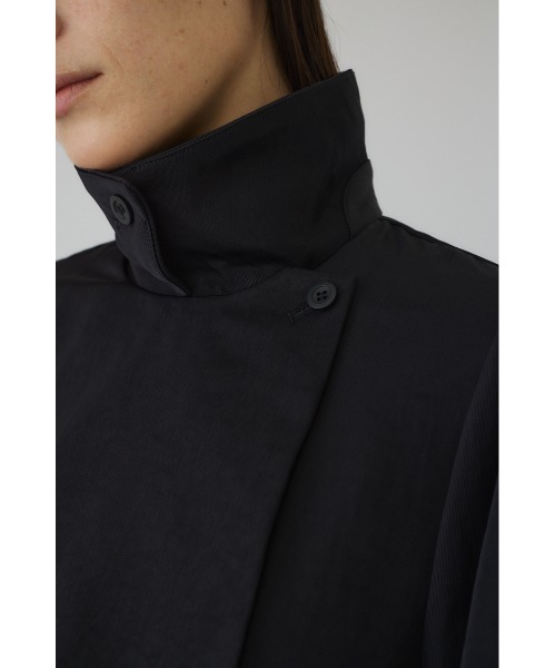 RIM.ARK（リムアーク）の「Zip-up puff JK ジップアップパフジャケット（ナイロンジャケット・レディース・ブラック/ライトグリーン・FREE）」の21枚目の写真