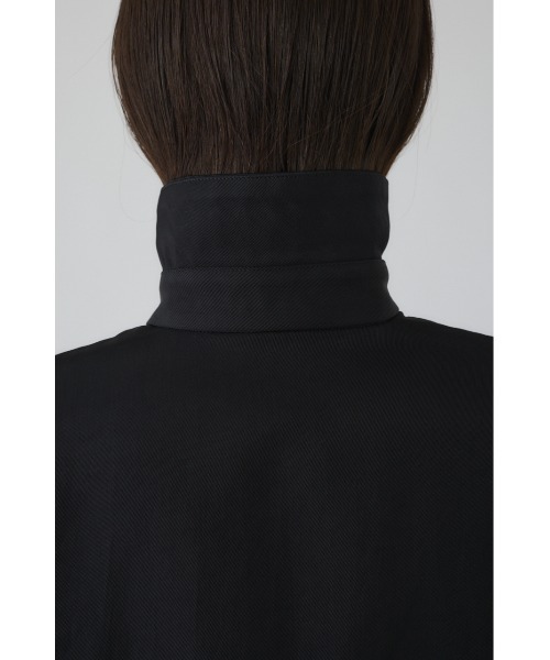 RIM.ARK（リムアーク）の「Zip-up puff JK ジップアップパフジャケット（ナイロンジャケット・レディース・ブラック/ライトグリーン・FREE）」の10枚目の写真