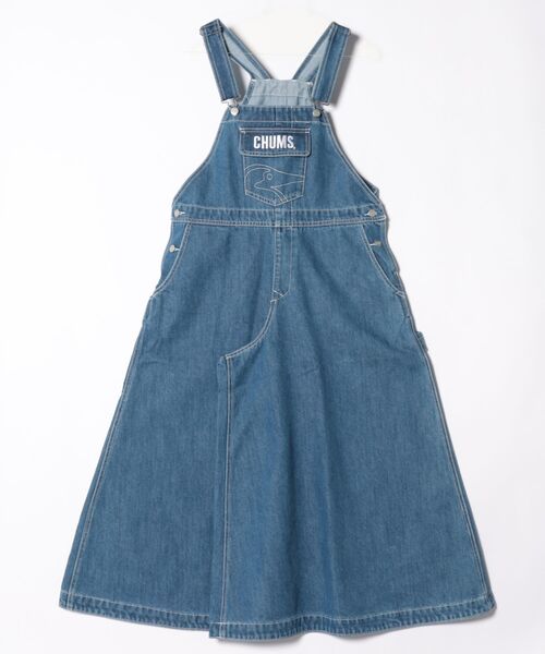 CHUMS チャムス ウォームデニムオーバーオールフレアパンツ CHUMS チャムス ウォームデニムオーバーオールフレアパンツ