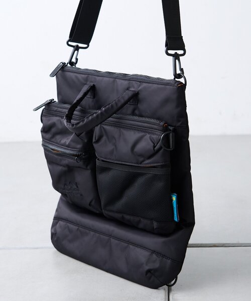 Franklin Climbing(フランクリンクライミング)の「【Franklin Climbing】男女兼用/通勤・通学/8WAYマルチヘルメットショルダーバッグ(ショルダーバッグ・メンズ・ブラック/グレー/ベージュ・ONE SIZE)」の10枚目の写真