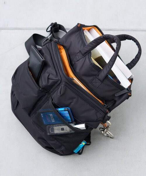 Franklin Climbing(フランクリンクライミング)の「【Franklin Climbing】男女兼用/通勤・通学/8WAYマルチヘルメットショルダーバッグ(ショルダーバッグ・メンズ・ブラック/グレー/ベージュ・ONE SIZE)」の11枚目の写真