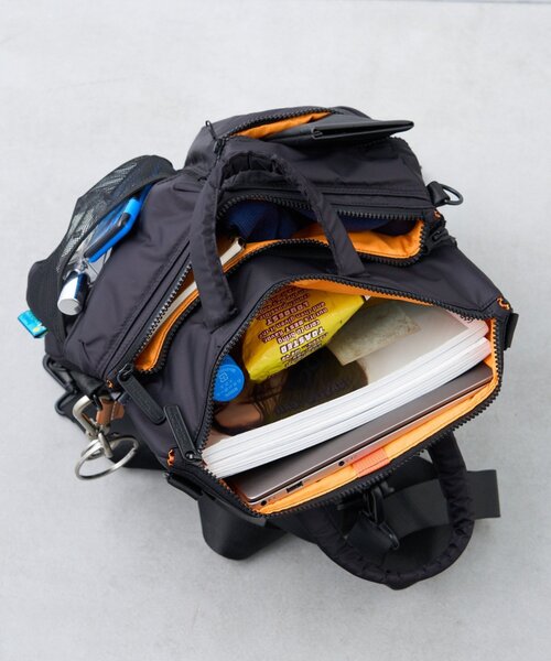 Franklin Climbing(フランクリンクライミング)の「【Franklin Climbing】男女兼用/通勤・通学/8WAYマルチヘルメットショルダーバッグ(ショルダーバッグ・メンズ・ブラック/グレー/ベージュ・ONE SIZE)」の12枚目の写真