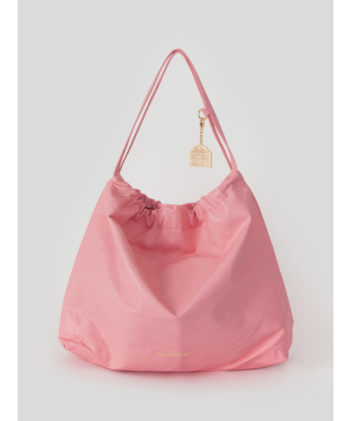 RUEDEUGENIE(リュデュージェニー)の「Synthetic Leather Small Hobo Bag - Pink(ショルダーバッグ・レディース・その他・FREE)」の2枚目の写真