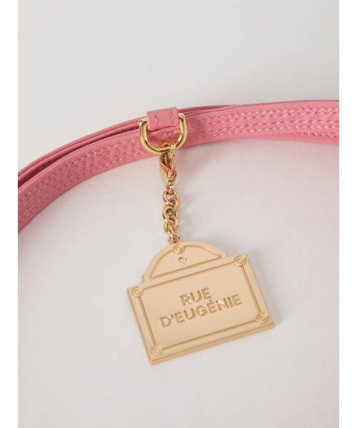 RUEDEUGENIE(リュデュージェニー)の「Synthetic Leather Small Hobo Bag - Pink(ショルダーバッグ・レディース・その他・FREE)」の5枚目の写真