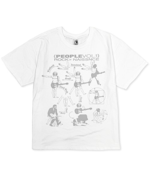 DEFYCLUBROBBERS(ディファイクラブロバース)の「ロックネイサンス ホワイトグレー(Tシャツ)(Tシャツ/カットソー・レディース・その他・MEDIUM/LARGE)」の1枚目の写真