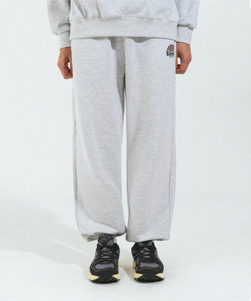 KENDA(ケンダ)の「VINYLS SWEATPANTS (LIGHT MELANGE)(スウェットパンツ・レディース・チャコールグレー・SMALL/MEDIUM/LARGE)」の2枚目の写真
