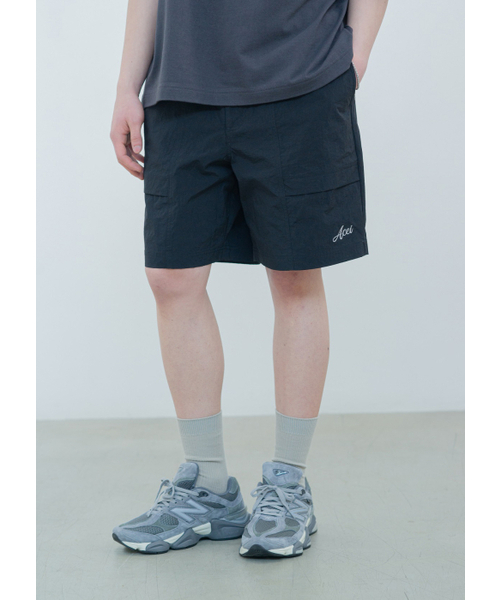 ACEI(アセイ)の「ナイロンリサイクルショーツ ブラック(その他パンツ・メンズ・その他・MEDIUM/LARGE)」の1枚目の写真