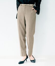 杢調テーパードパンツ