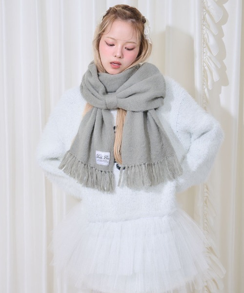 Bebeリボンマフラー（マフラー）｜FickleBebe（フィクルベベ）の