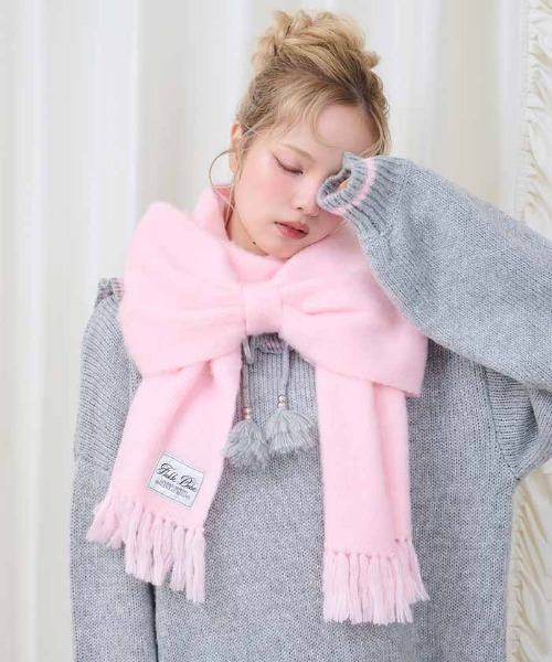 Bebeリボンマフラー（マフラー）｜FickleBebe（フィクルベベ）の