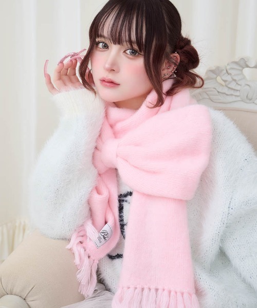 ピンク ロゴ入り マフラー ~~de1 ピンク ロゴ入り マフラー ~~de1 ピンク ロゴ入り マフラー ~~de1