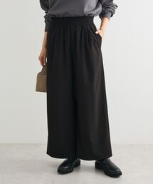 あったか裏起毛フレアワイドパンツ