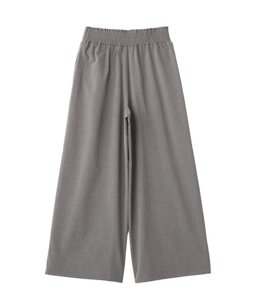 Green　Parks（グリーンパークス）の「あったか裏起毛フレアワイドパンツ（その他パンツ・レディース・杢グレー/アイボリー/ブラック・FREE）」の17枚目の写真