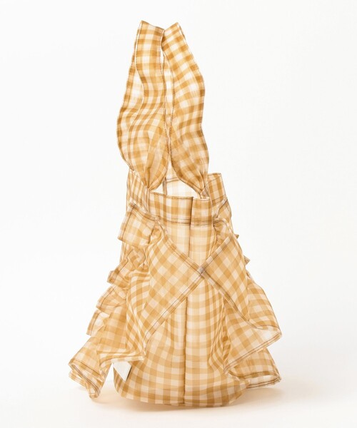 Ray BEAMS（レイビームス）の「HELOYSE / mercury mesh S（トートバッグ・レディース・グリーン/ブラック/ベージュ・ONE SIZE）」の6枚目の写真