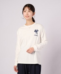 Arnold Palmer | バックロゴグラフィック シェア ロングスリーブTシャツ(Tシャツ/カットソー)