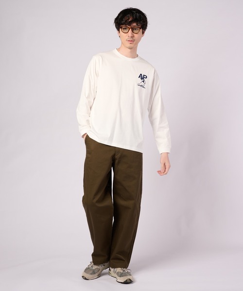 Arnold Palmer（アーノルドパーマー）の「バックロゴグラフィック シェア ロングスリーブTシャツ（Tシャツ/カットソー・レディース・チャコールグレー/ホワイト/ライム/ピンク・S/M/L/LL/XS）」の12枚目の写真