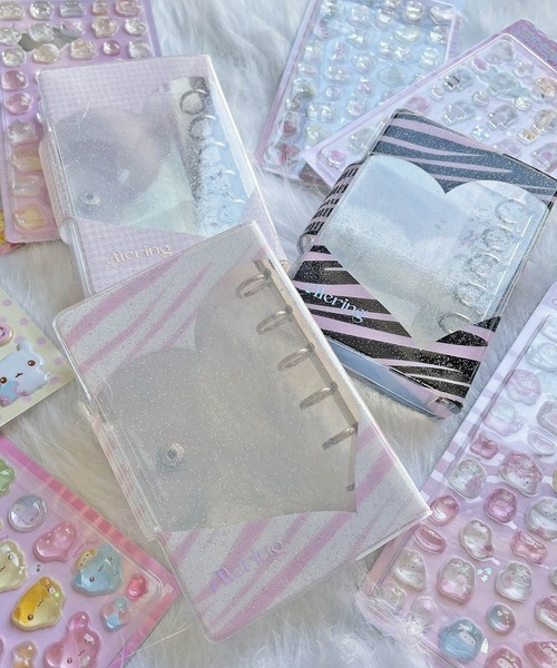 nini toys/ニニトイズ】≪MERING/メリング≫クリア6穴バインダー