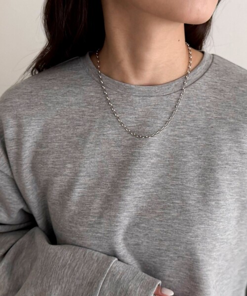 fredy emue（フレディエミュ）の「バックスリットポンチプルオーバー（Tシャツ/カットソー・レディース・アイボリー/イエロー/グレー/チャコールグレー・38）」の18枚目の写真