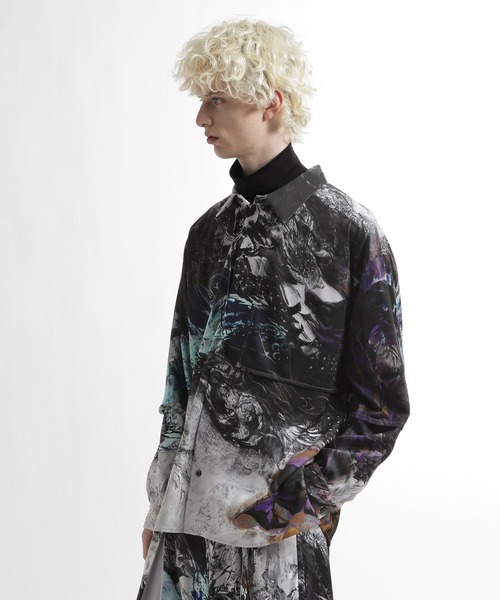 HARE（ハレ）の「レイヤードシャツ by MAO KAWASAKI(HARE)（シャツ/ブラウス・メンズ・ホワイト系その他/ブラック系その他・FREE）」の14枚目の写真