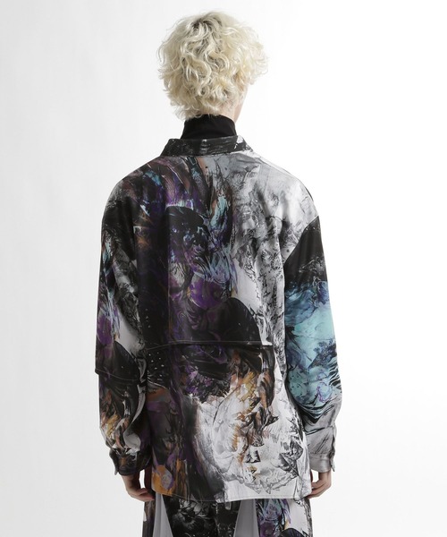 HARE（ハレ）の「レイヤードシャツ by MAO KAWASAKI(HARE)（シャツ/ブラウス・メンズ・ホワイト系その他/ブラック系その他・FREE）」の15枚目の写真