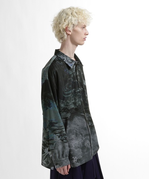 HARE（ハレ）の「レイヤードシャツ by MAO KAWASAKI(HARE)（シャツ/ブラウス・メンズ・ホワイト系その他/ブラック系その他・FREE）」の18枚目の写真