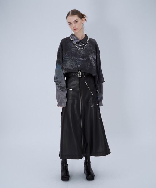 HARE（ハレ）の「レイヤードシャツ by MAO KAWASAKI(HARE)（シャツ/ブラウス・メンズ・ホワイト系その他/ブラック系その他・FREE）」の11枚目の写真