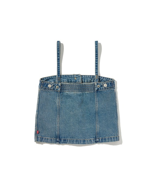 Levi's(リーバイス)の「Levi's/リーバイス 2WAY デニム ビスチェ(キャミソール・レディース・インディゴブルー・XS/S/M)」の8枚目の写真