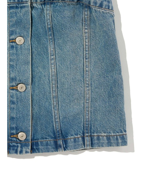Levi's(リーバイス)の「Levi's/リーバイス 2WAY デニム ビスチェ(キャミソール・レディース・インディゴブルー・XS/S/M)」の11枚目の写真