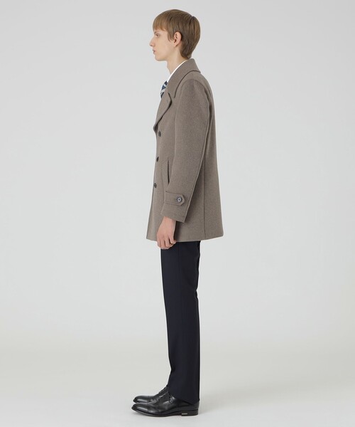 セール】【一部店舗限定】ウールビーバーピーコート（ピーコート