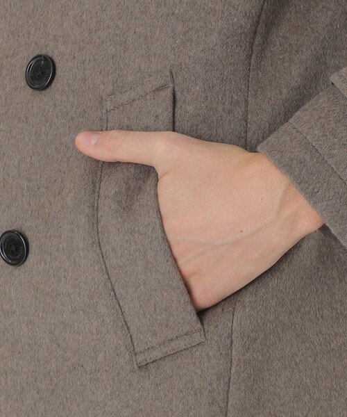 セール】【一部店舗限定】ウールビーバーピーコート（ピーコート