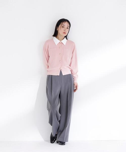 26ss新品✩︎ナチュラルビューティーベーシック2wayカラーニットカーディガン セール】＜第3回 CLASSY.お仕事名品大賞2026 チームCLASSY.賞受賞
