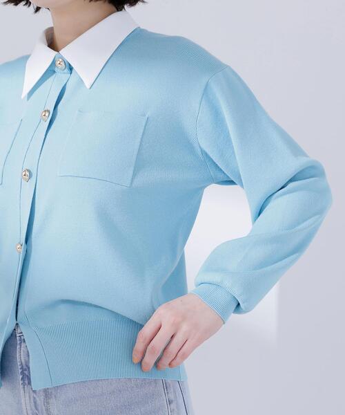 26ss新品✩︎ナチュラルビューティーベーシック2wayカラーニットカーディガン セール】＜第3回 CLASSY.お仕事名品大賞2026 チームCLASSY.賞受賞