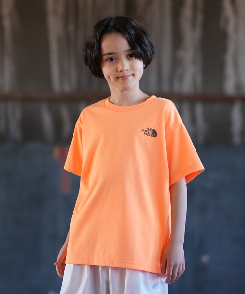 THE NORTH FACE（ザノースフェイス）の「THE NORTH FACE ザ・ノース・フェイス 半袖 Tシャツ NTJ32605（Tシャツ/カットソー・キッズ・ブラック/ブルーパープル/オレンジ・140cm/160cm/150cm/130cm）」の11枚目の写真