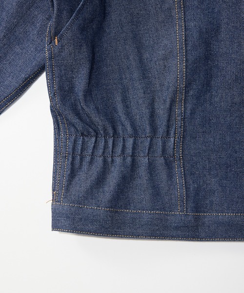 Lee（リー）の「Wrangler/ラングラー ARCHIVE 24MJZ JACKET 1964 MODEL（デニムジャケット・メンズ・ノンウォッシュ・44/42/40/38/36）」の9枚目の写真