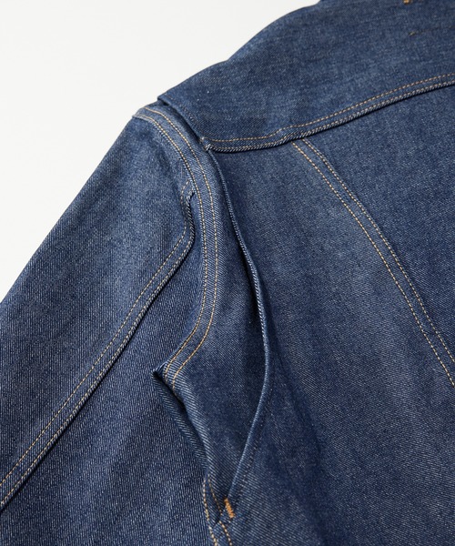 Lee（リー）の「Wrangler/ラングラー ARCHIVE 24MJZ JACKET 1964 MODEL（デニムジャケット・メンズ・ノンウォッシュ・44/42/40/38/36）」の8枚目の写真