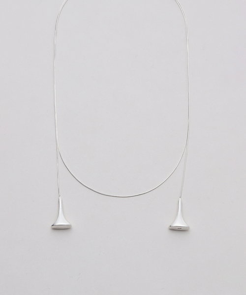 Spick & Span(スピックアンドスパン)の「BASENOTES / ベースノート 別注LONG COAD NC* BN-H007(ネックレス・レディース・シルバー・FREE)」の4枚目の写真